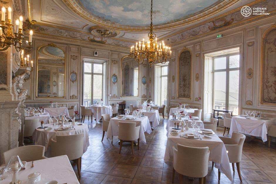 Chateau & Spa De La Cueillette 뫼르소 레스토랑 사진